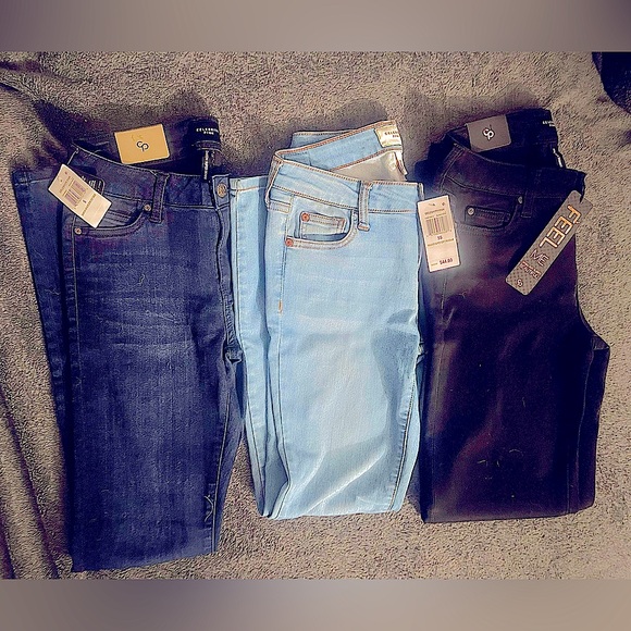 Celebrity Pink | Jeans | Celebrity Pink Skinny Jeans Black Dark Wash ...